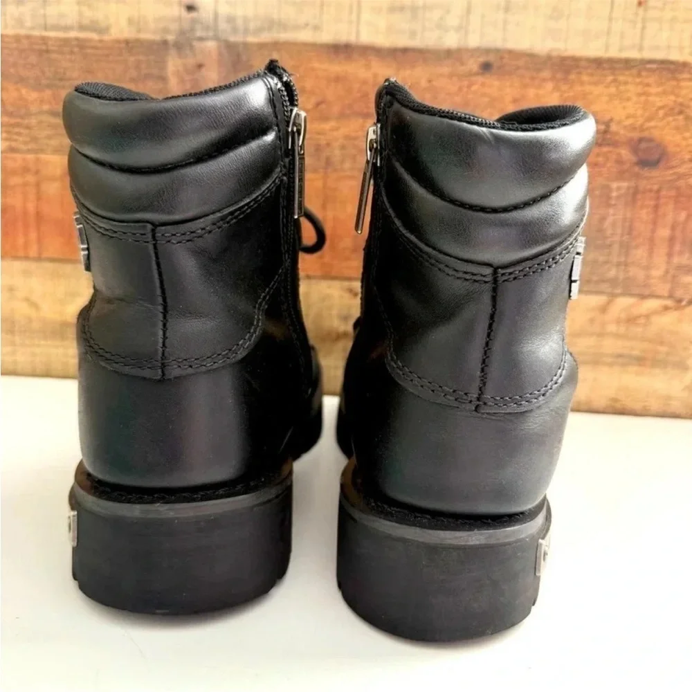 Harley Davidson Men's Electron Leather Motorcycle Casual Boots